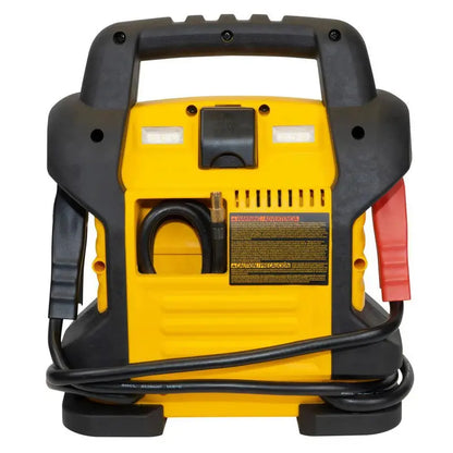DW Portable Jump Starter with Air Compressor  1400 Peak Amp Lithium Power Bank with Digital Display
