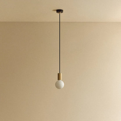 Porcelain II Pendant Light in Oak