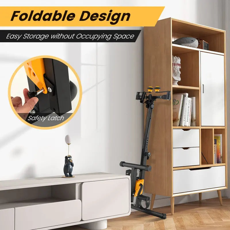 Foldable Under-Desk Pedal Exerciser for Arm, Leg & Physical Therapy
