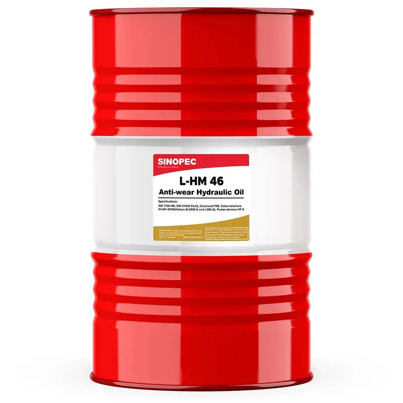 High-Performance Anti-Wear Hydraulic Oil  55-Gallon Drum (200L) Industrial-Grade Fluid