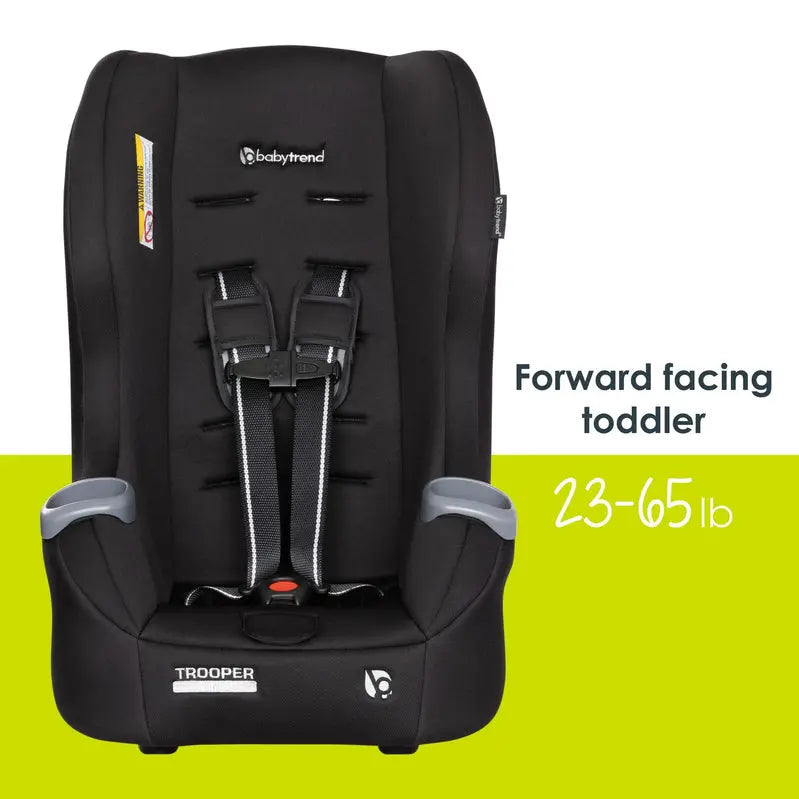 Baby Trend Trooper 3-in-1 Convertible Car Seat  All-Stage Safety Seat in Desert Black