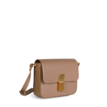Mini Monceau - Cuir Box Taupe