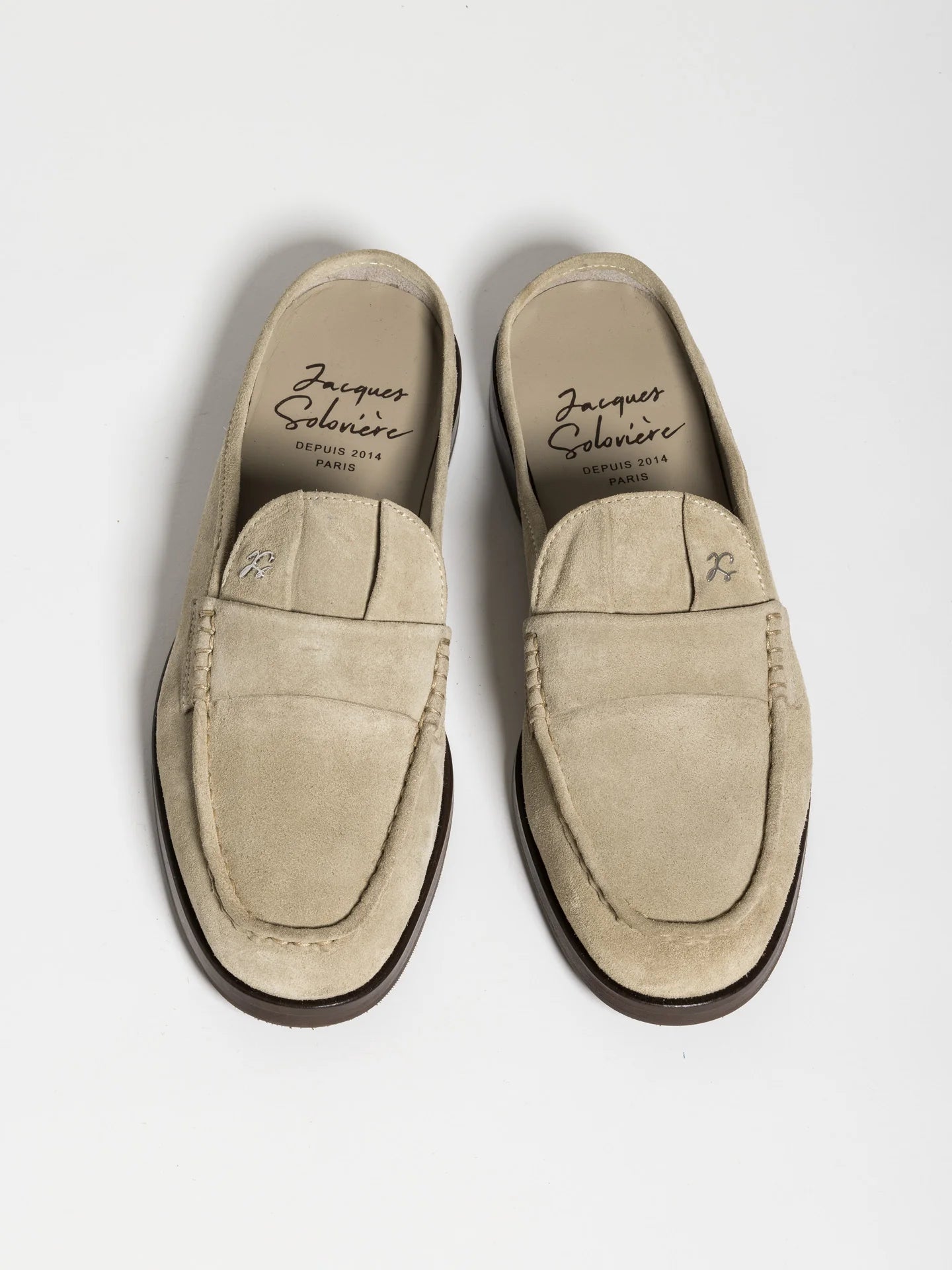 MOLI MULE SUEDE PEDRA