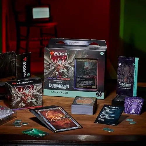Magic: The Gathering Duskmourn: House of Horror 4-Deck Commander Bundle