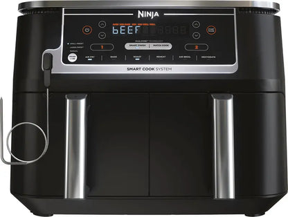 Ninja Foodi DualZone 10-Quart Air Fryer  6-in-1 Smart Cook System with Two Independent Baskets
