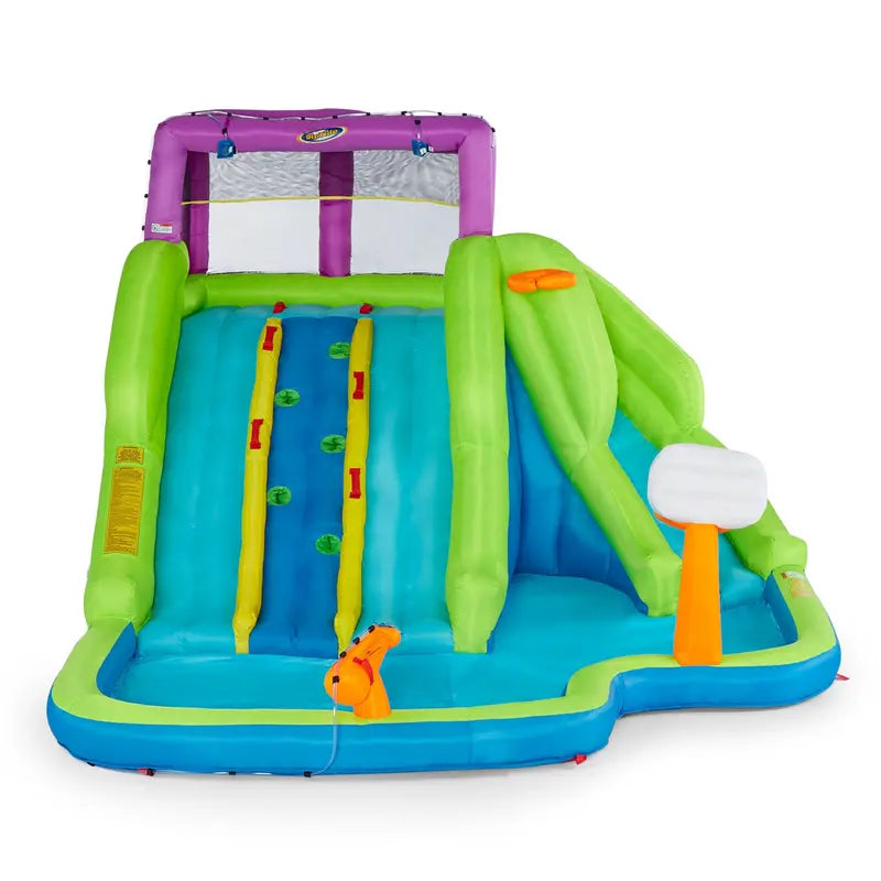 Magic Time  Triple Blast Inflatable Play Center with Water Slides