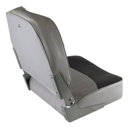 Wise 8WD734PLS-660 Low Back Boat Seat, Grey/Navy