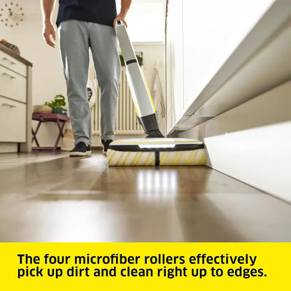 Kärcher Cordless Electric Mop & Sanitizer  Steam-Free Hard Floor Cleaner with Detachable Battery