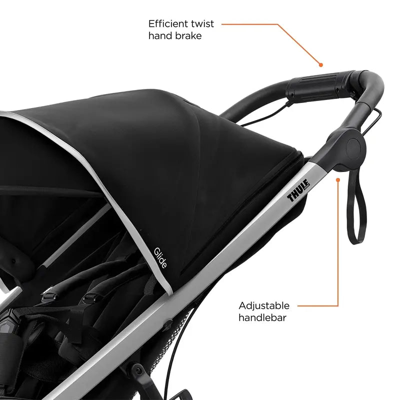 High-Performance Jogging Stroller  All-Terrain Wheels, Suspension System, and Compact Fold
