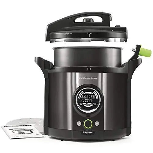 Presto 12-Quart Digital Pressure Canner with Stainless Steel Finish