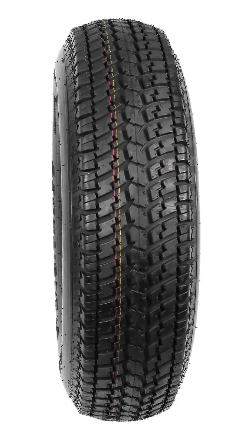 2-Pk Trailer Tire On Rim ST205/75D14 2057514 F78-14 5 Lug Spoke Wheel Galvanized