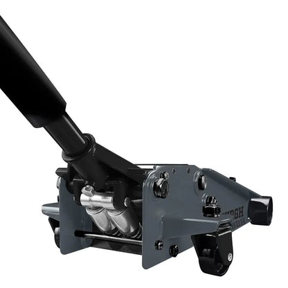 Pittsburgh 3-Ton Floor Jack  Rapid Pump Lift Mechanism, Slate Gray Finish, Professional-Grade Stability