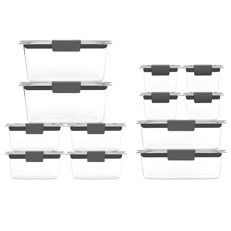 Airtight, Leakproof Stackable Food Storage Containers for Freshness and Space Efficiency