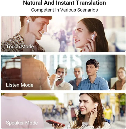 Timekettle M3 Translator Earbuds with ANC, 40-Language Support, 25-Hour Battery, Bluetooth, AI Technology