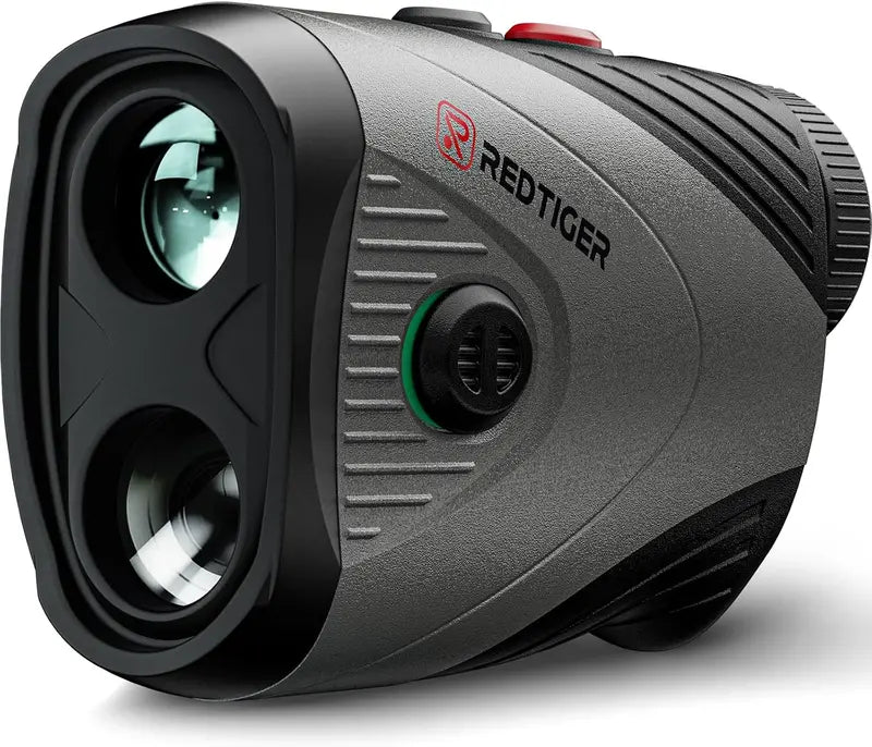 1200-Yard Laser Golf Rangefinder  Slope Compensation, 7x Magnification, IP54 Waterproof, Magnetic Mount & Shockproof Design