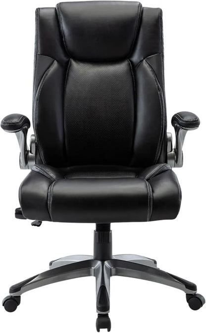 Executive Swivel Office Chair  Upgraded Casters, Adjustable Height & Premium Home/Office Use