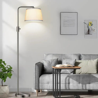 Adjustable Dimmable Floor Lamp with Vintage Edison Bulb