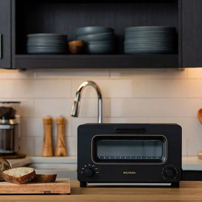 BALMUDA The Toaster  Precision Toasting Appliance, Matte Black Finish