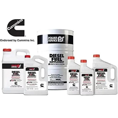 Power Service Diesel Fuel Supplement +Cetane Boost, Winterizer 64 fl oz