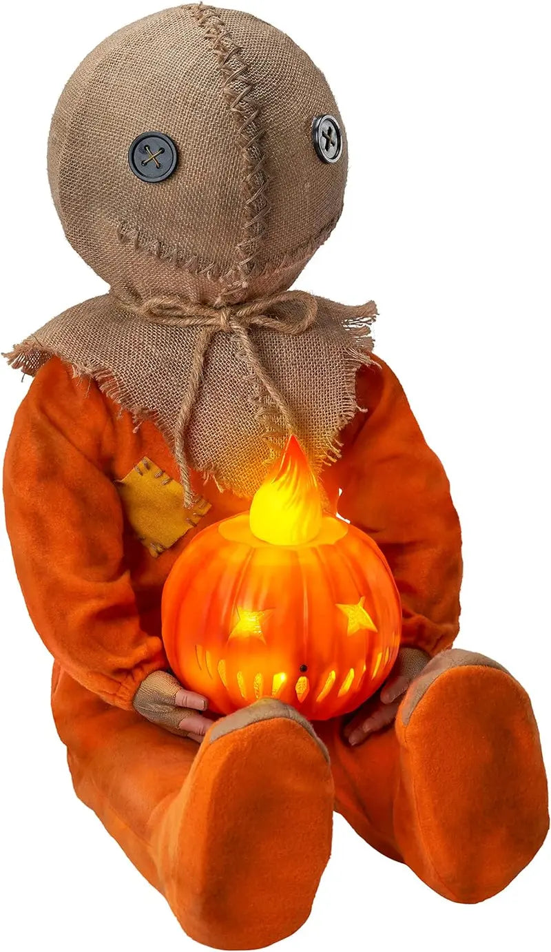 Glow-in-the-Dark Sitting Sam Halloween Doll