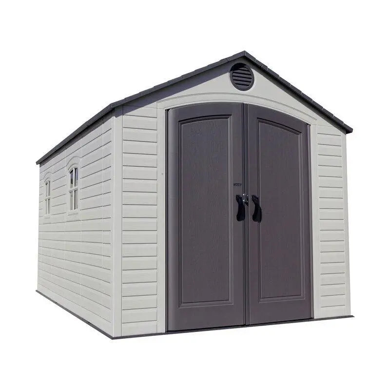 Durable 8 ft. W x 15 ft. D All-Weather Plastic Storage Shed