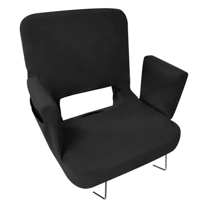 TOPSKY Stadium Seat with Back Support, 18.7″ Wide, Reclining, Padded, Waterproof, Portable