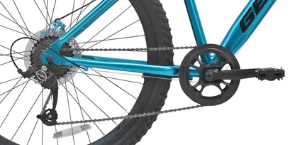 Genesis Serrano 27.5″ Women’s Mountain Bike  Comfort-Oriented Aluminum Frame, Blue Finish