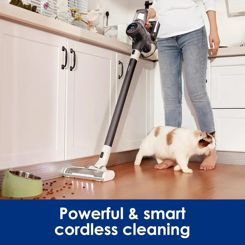 Lightweight Cordless Stick Vacuum  High-Suction Handheld Cleaner for Cars, Carpets, Hard Floors & Pet Hair Removal