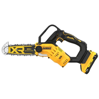 DEWALT DCCS623L1 8-Inch Battery Chainsaw  20V MAX Pruning Saw Kit with 3Ah Battery and Charger