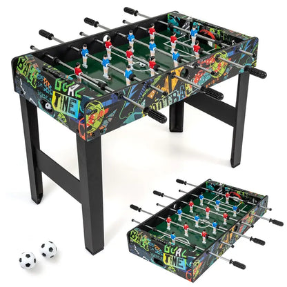 Detachable-Leg Soccer Table for Compact Indoor Use in Homes, Offices, or Bars
