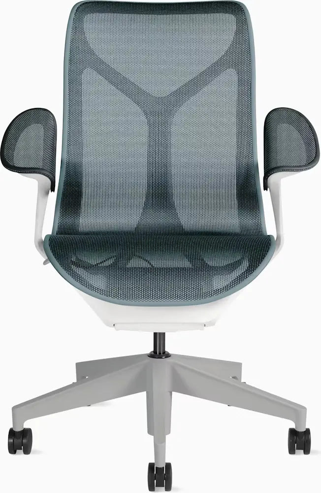 Cosm Mid-Back Ergonomic Office Chair  Adaptive Support & Breathable Fabric