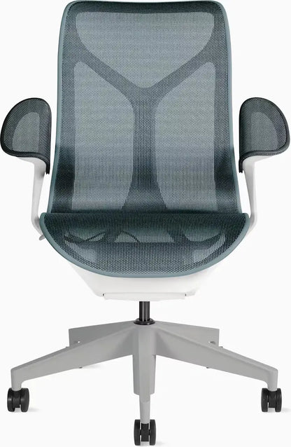 Cosm Mid-Back Ergonomic Office Chair  Adaptive Support & Breathable Fabric