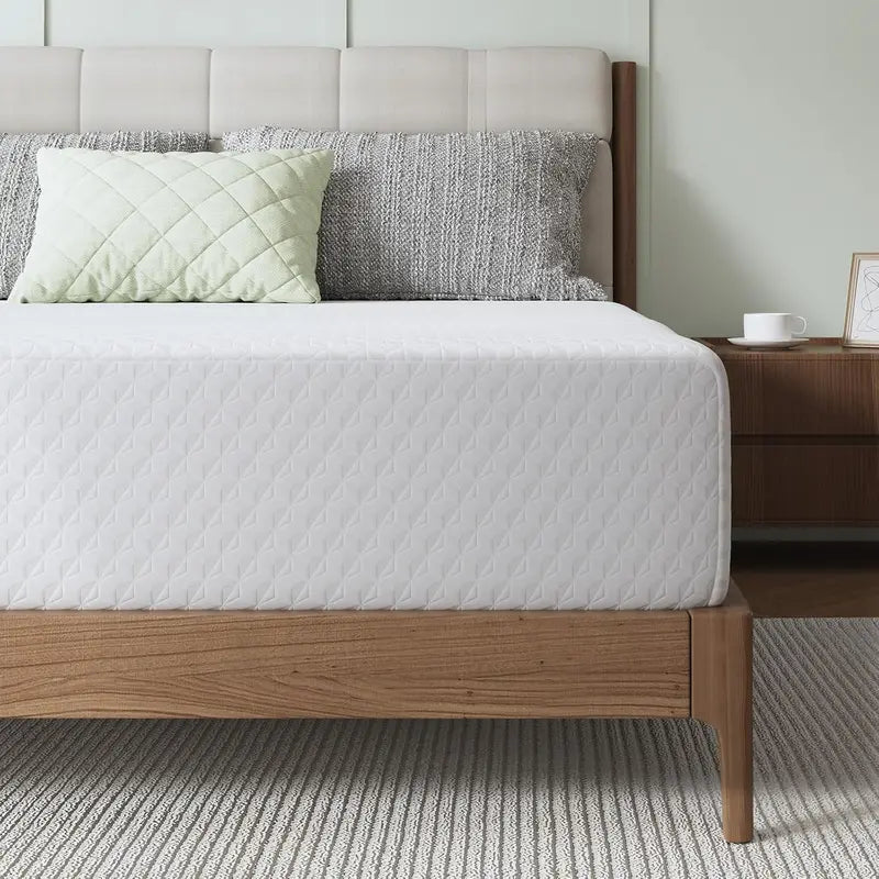 Novilla Queen 10″ Memory Foam Mattress  Breathable Comfort Layer + Dense Base, CertiPUR-US Certified