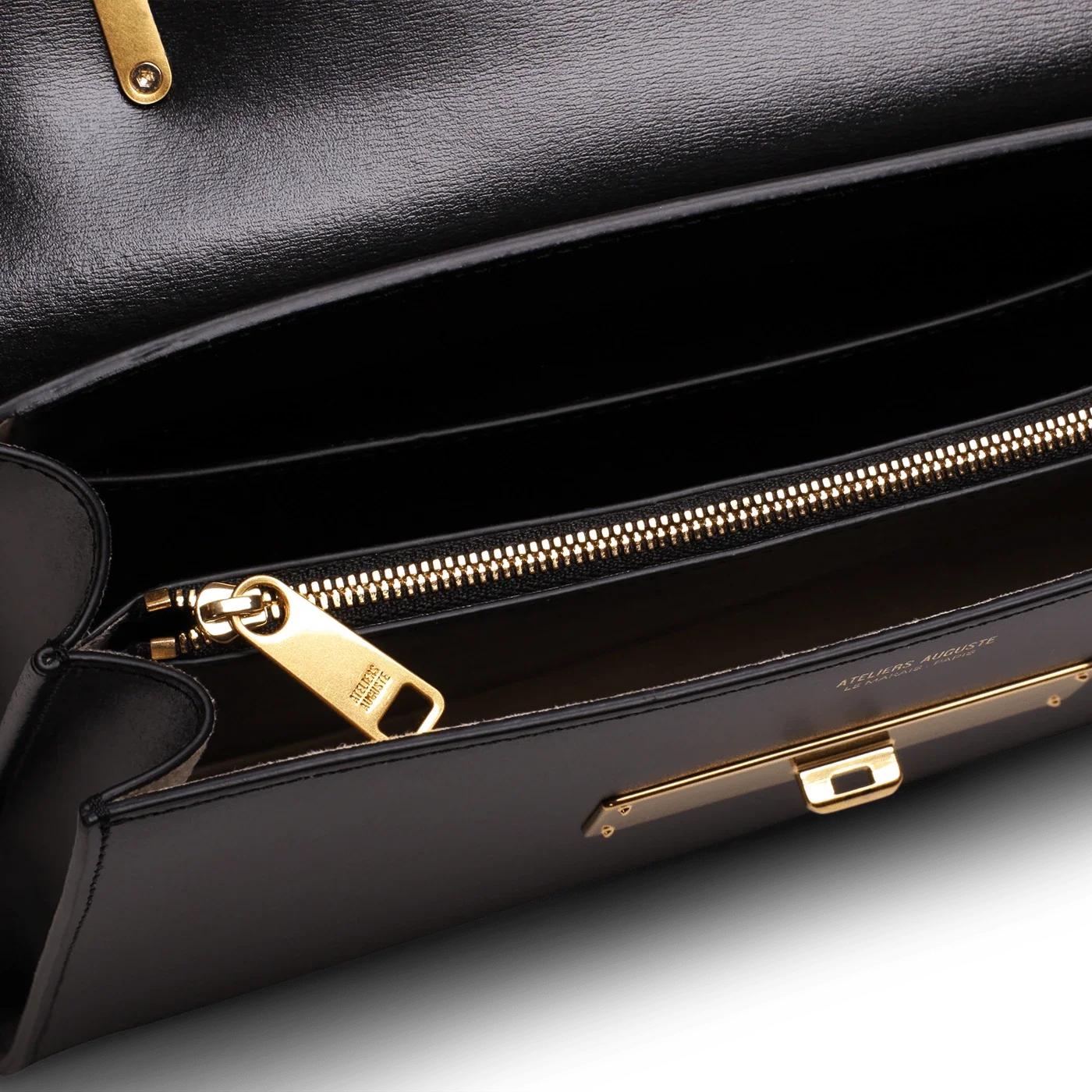 Capucine - Cuir Box Noir