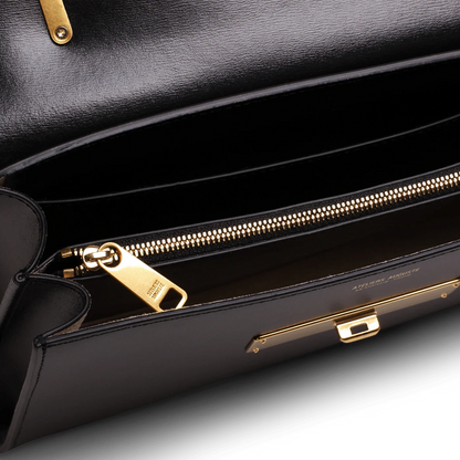 Capucine - Cuir Box Noir