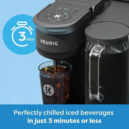 K-Brew+Chill Single-Cup Brewer: Hot & Iced Coffee Maker with 70 oz Detachable Water Reservoir