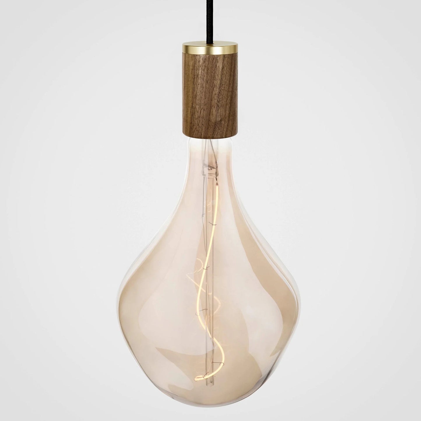 Nine Pendant in Walnut + Voronoi II