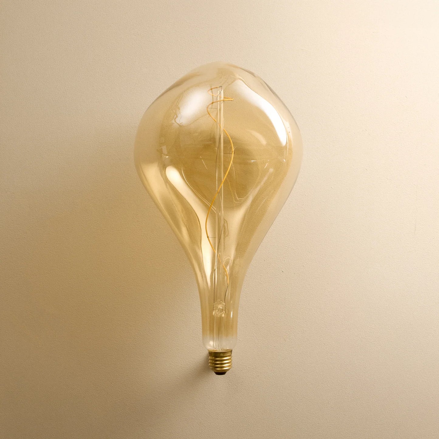 Five Pendant in Brass + Voronoi III