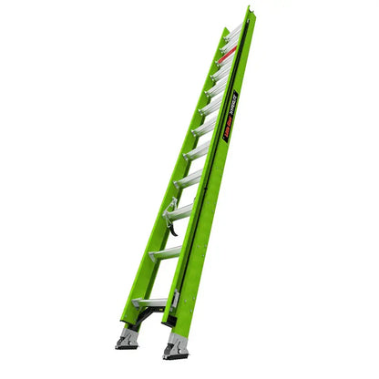 Little Giant HyperLite 24-Foot Fiberglass Extension Ladder  Lightweight, CSA-Approved, 300-Lb Load Capacity