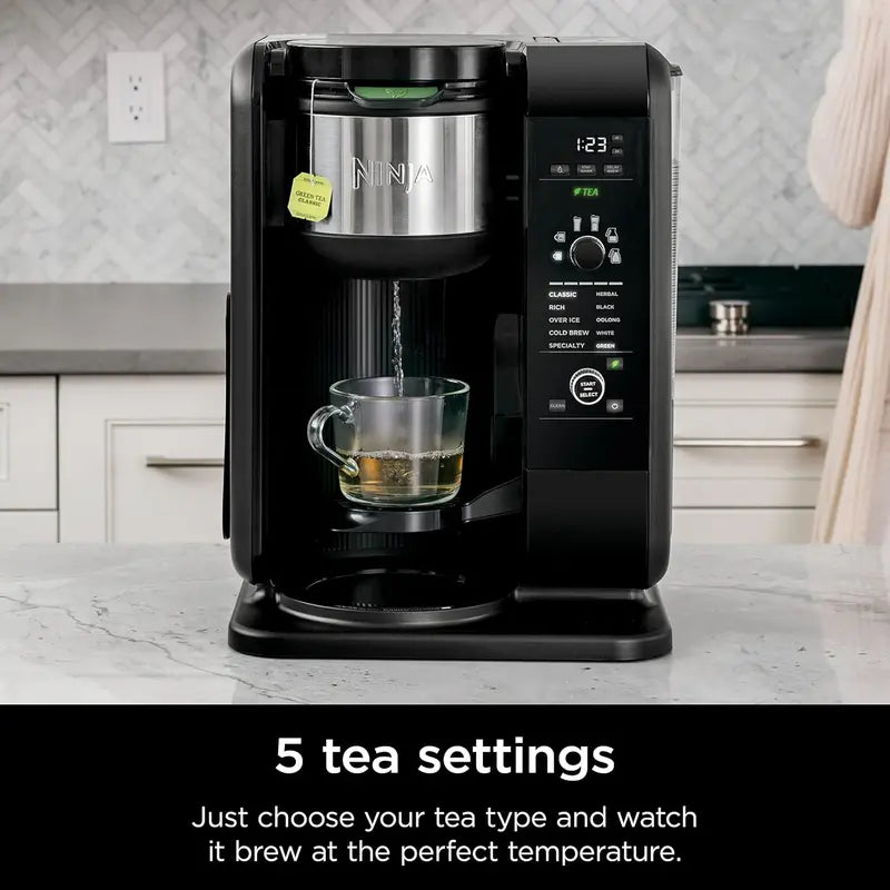 Ninja CP307 Hot & Cold Brew System  6 Sizes, 5 Brewing Styles, Thermal Carafe & Frother