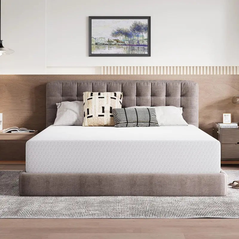Novilla Twin 10″ Memory Foam Mattress  Balanced Support & Cooling Comfort, CertiPUR-US Certified
