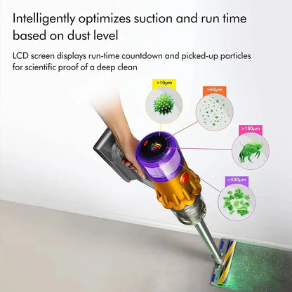 Dyson V12 Detect Slim+ Cordless Vacuum  Laser Dust Detection & Lightweight Suction