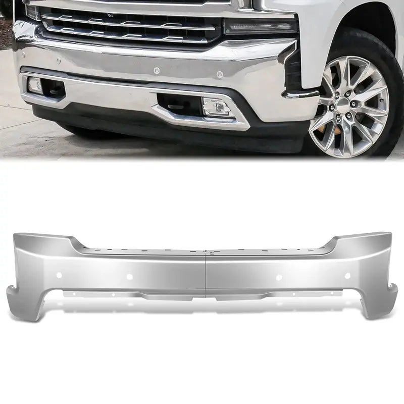 Modular Front Bumper for 20192021 Chevy Silverado 1500 & 2022 Limited Edition  With Parking Sensor Mounting Holes