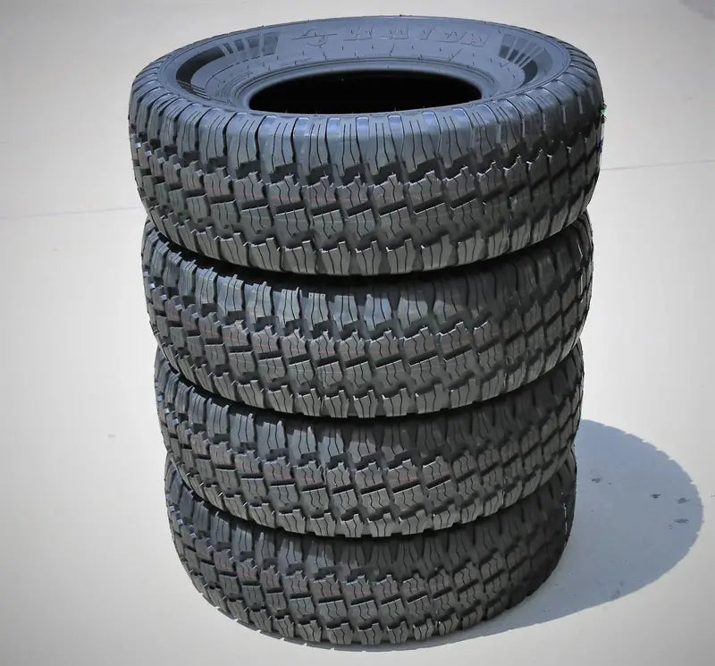 Haida Puma HD818 Mud-Terrain Tires  235/75R15, Load Range C, 6-Ply  Aggressive Tread Design