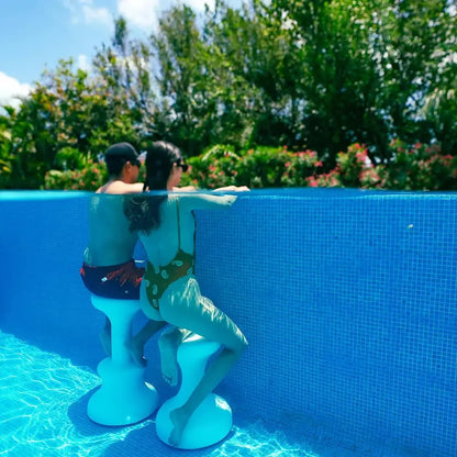Dunn-Rite Submersible Pool Stool  USA-Made Underwater Bar Seat, 24-Inch Height for Pools & Patios