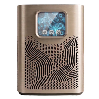 Large-Capacity Air Purifier  Covers 2400 Sq Ft, HEPA + Dual-Cycle Filtration