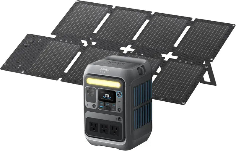 EcoFlow Solix C300 Portable Power Station  288Wh LiFePO4 Battery, Compact Off-Grid Energy Source