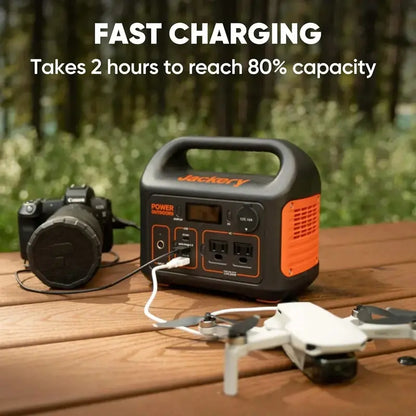 Explorer 300 Portable Power Station  293Wh Solar-Ready Lithium Backup Generator for Camping & Emergencies