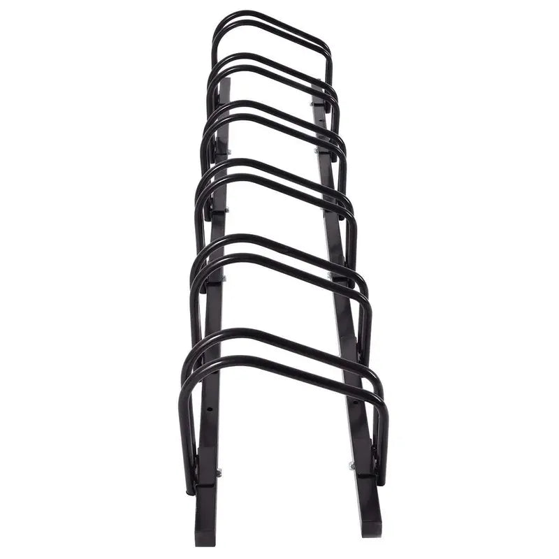 Freestanding Bike Parking Stand for Secure Home or Garage Bicycle Storage