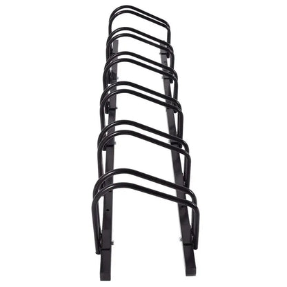 Freestanding Bike Parking Stand for Secure Home or Garage Bicycle Storage
